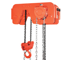 德式冠航低净空手拉葫芦广泛应用于场地净空高度受限的无电源场