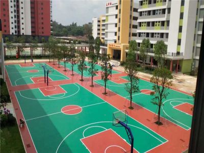 弹性丙烯酸球场