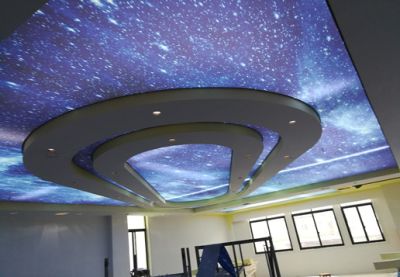 软膜天花公司服务于各大卖场办公场