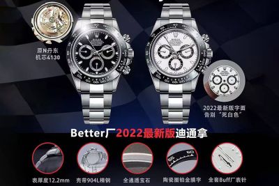 定制机芯的劳力士迪通拿系列复刻手表打了场