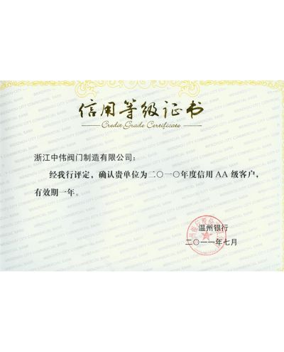 浙江中伟阀门制造有限公司