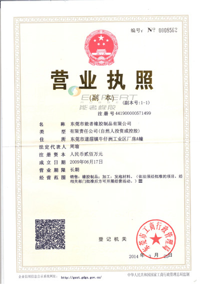 东莞能者橡胶有限公司